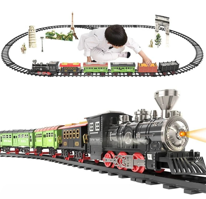 ClassicTrack Set – Train Rétro Effets Réalistes