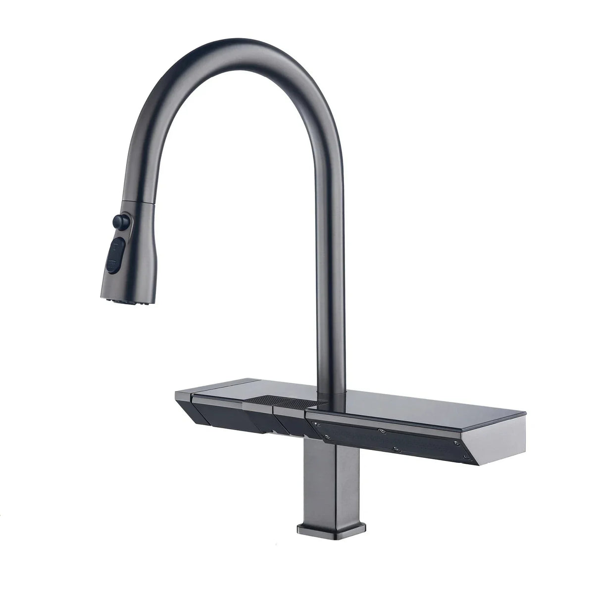 LuxChrome - Digital Kitchen Faucet with Pull-Out Sprayer