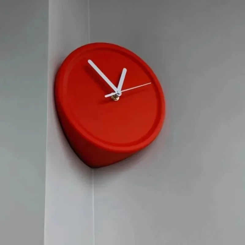 SilentCorner - No-Drill Silent Corner Wall Clock