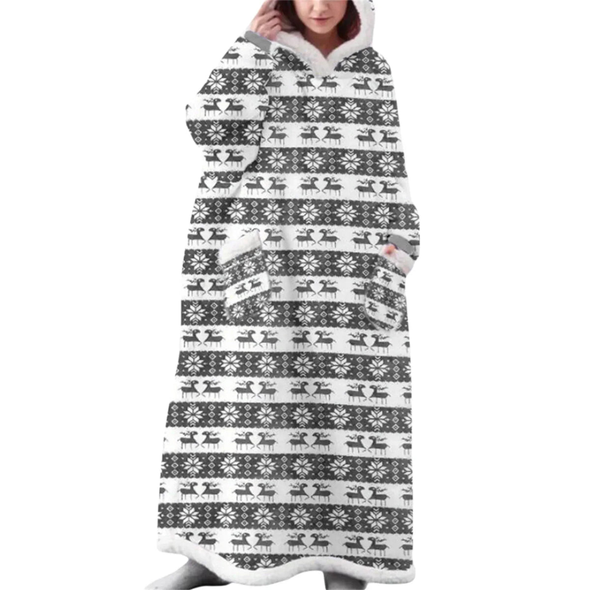 CozyHaven - Oversized Soft Fleece Hoodie
