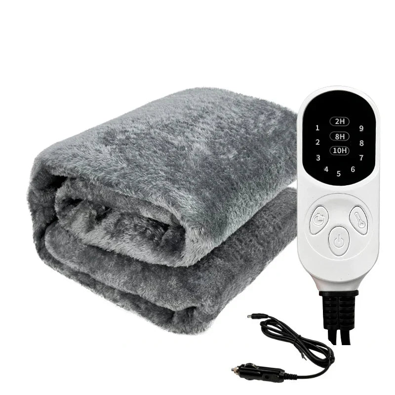 WarmOnWeg - 12V Heated Blanket for Car, SUV and Motorhome