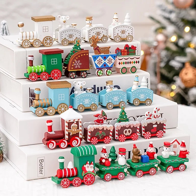 FestiveTrain - Decorative Christmas Train for a Festive Atmosphere