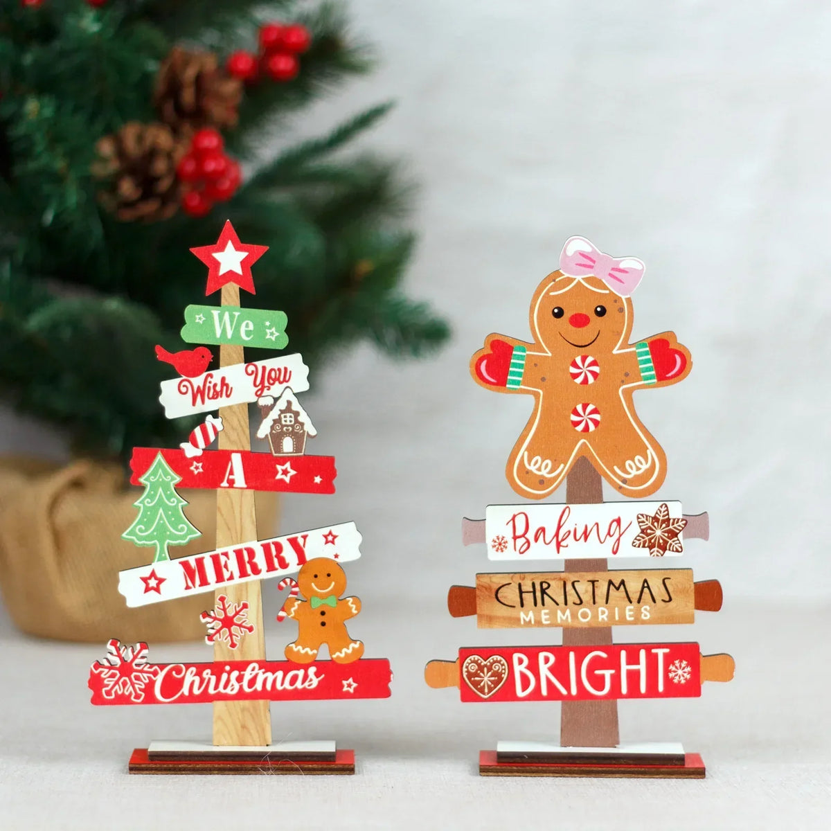 GingerJoy Ornament - Gingerbread Man Christmas Tree Decoration