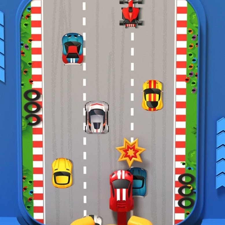SpeedKid Toy - Volant Réaliste Jouet de Course Enfants