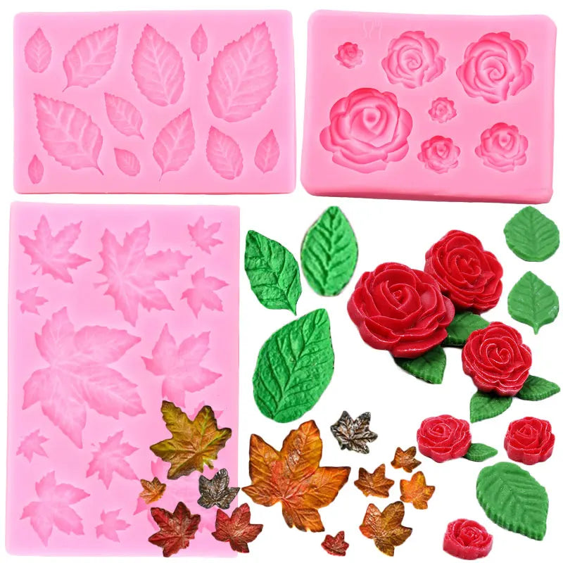 MiniRose - Silicone Mold for Detailed Floral Designs