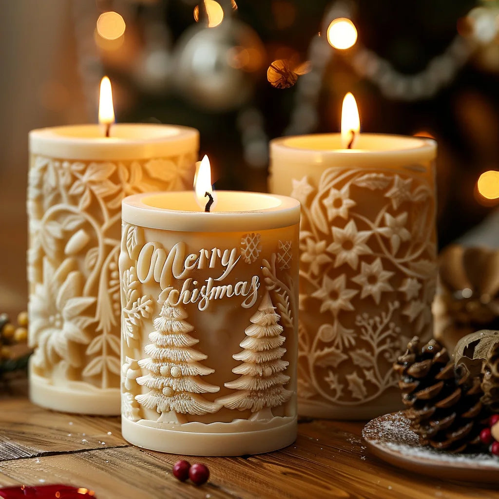 3D Candle Mold - Create Unique Christmas Candles