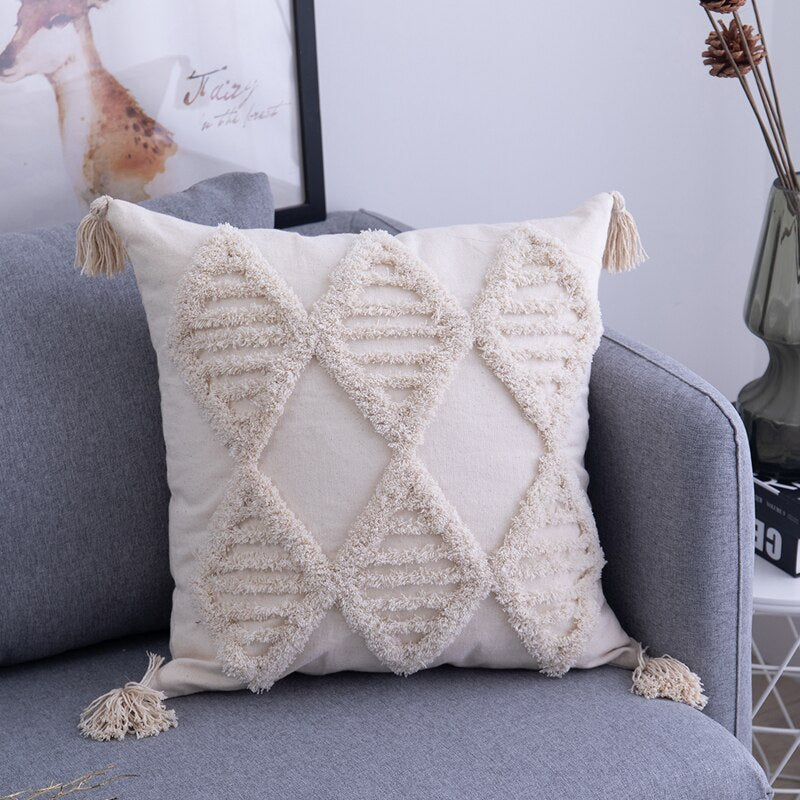 BohoVibes Pillow Covers – Style Ibiza pour Maison