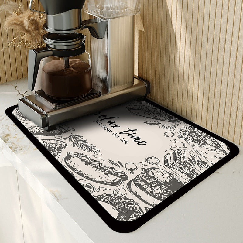 Absorbmat Premium - The Perfect Kitchen Mat for Beautifully Dry Dishes