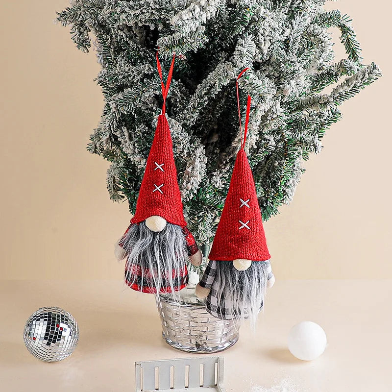 BellNoel - Festive Plush Gnomes with Bells and Holly