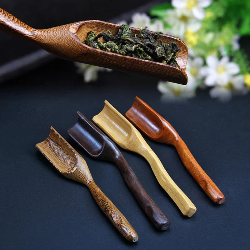 TeaScoop - Retro-Style Wooden Tea Spoon