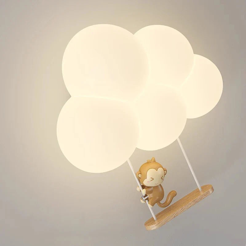 CloudLight - Modern LED Wall Lamp for Kids Bedroom