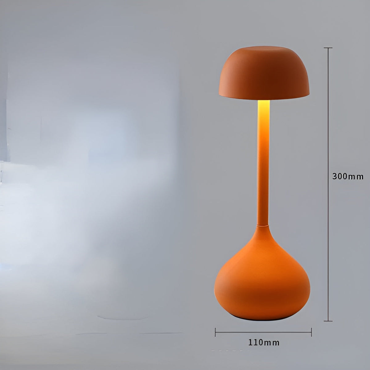 Zutessa - Cordless Dimmable LED Table Lamp