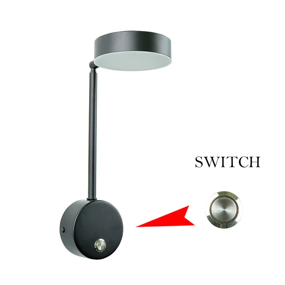 NordicGlow - Applique Murale LED Orientable pour Intérieur Moderne