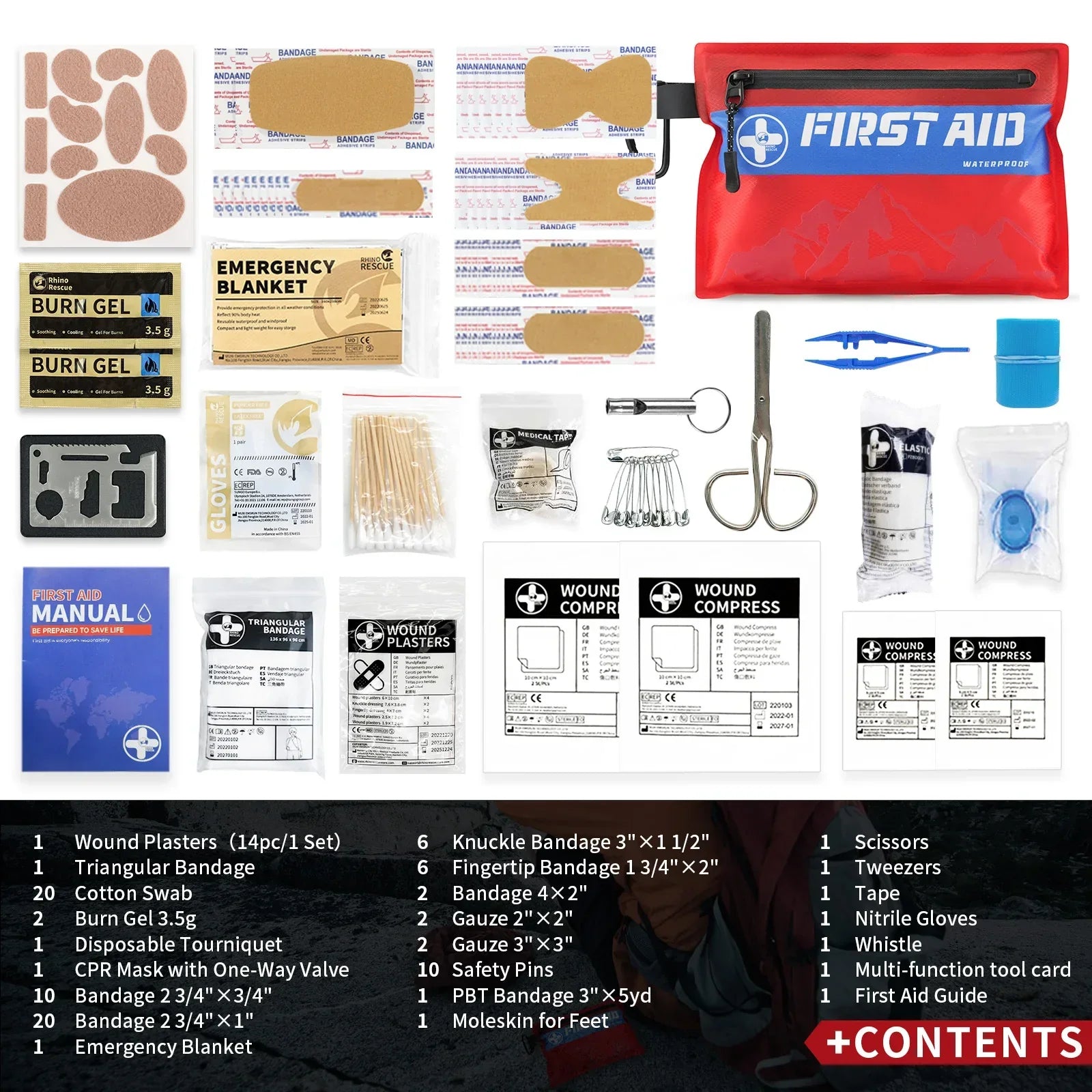 TrailGuard - Trousse de premiers secours légère