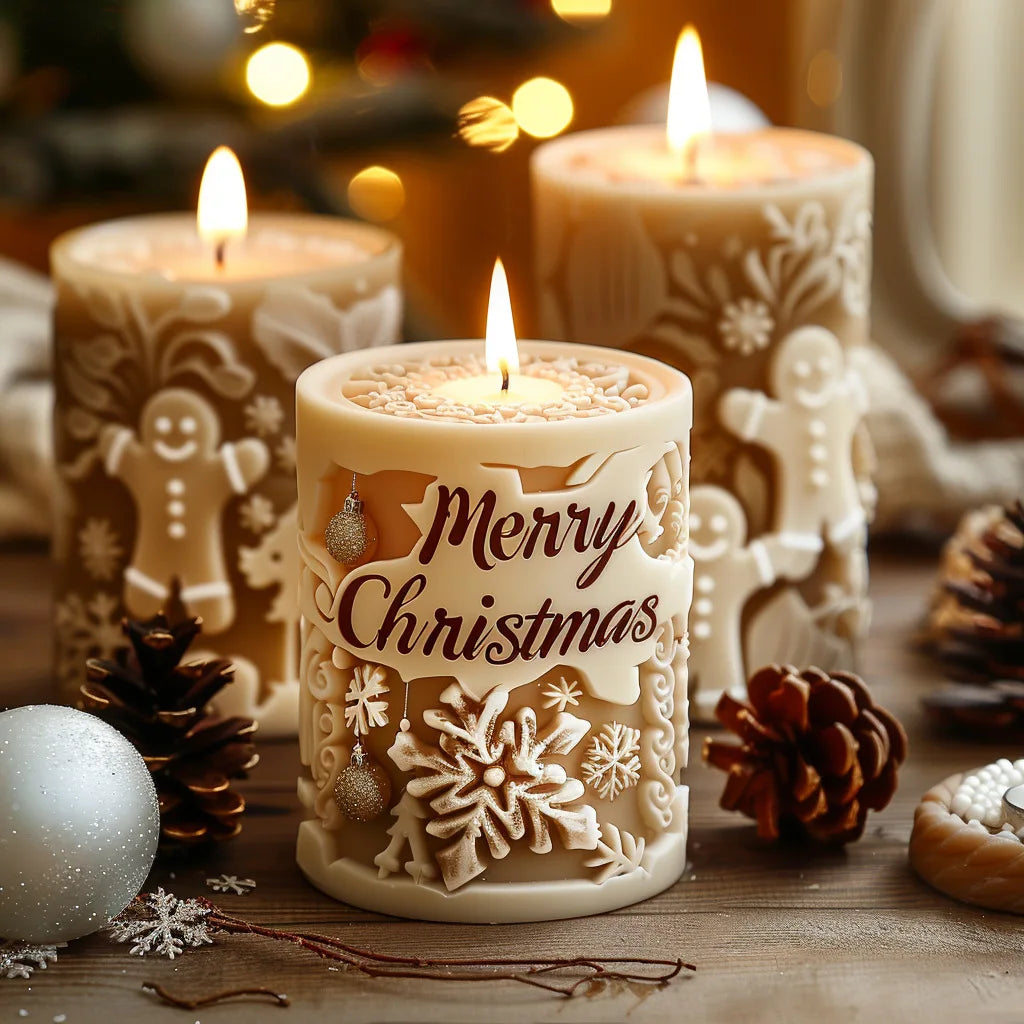 3D Candle Mold - Create Unique Christmas Candles