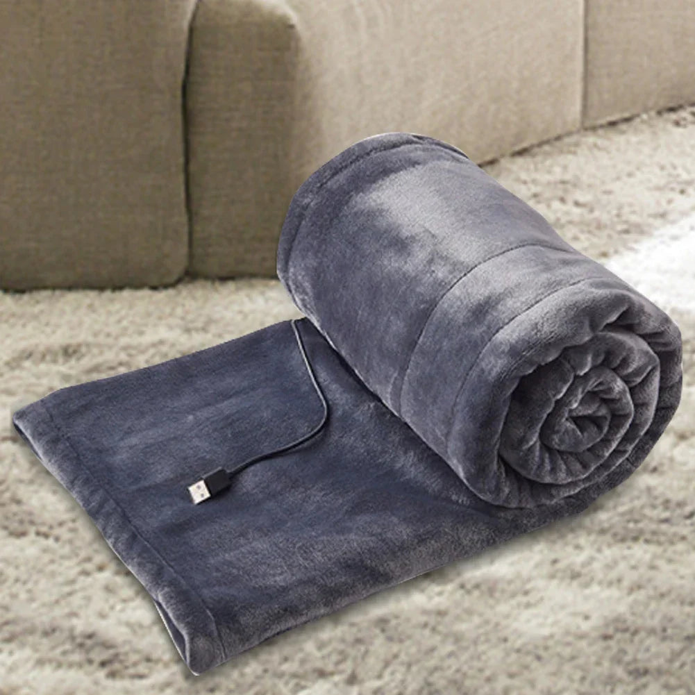 Weltherm - Portable USB Heated Blanket for Home and Office