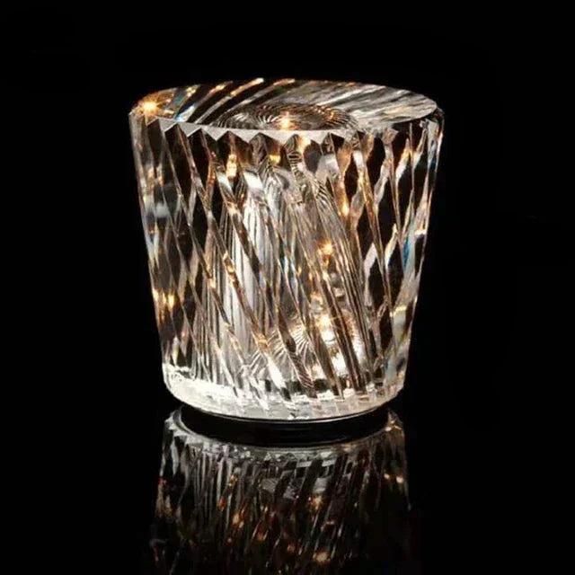 Talcris - Crystal Table Lamp for a Refined Ambiance