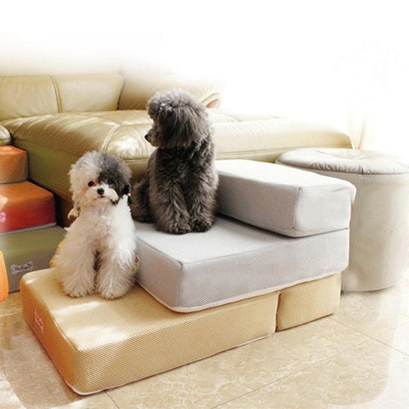 DogStep Pro - Luxury 2-Tier Dog Stairs