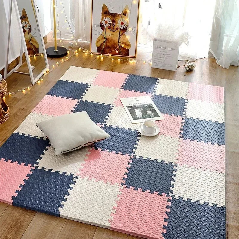 SafePlay Baby Play Mat - Thick and Secure Foam Mat