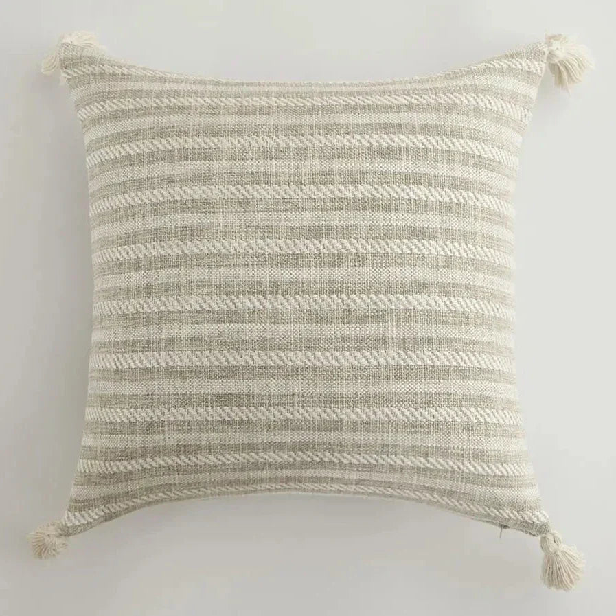 Elegance Loft - Linen Cushion Cover with Fringe for Any Interior