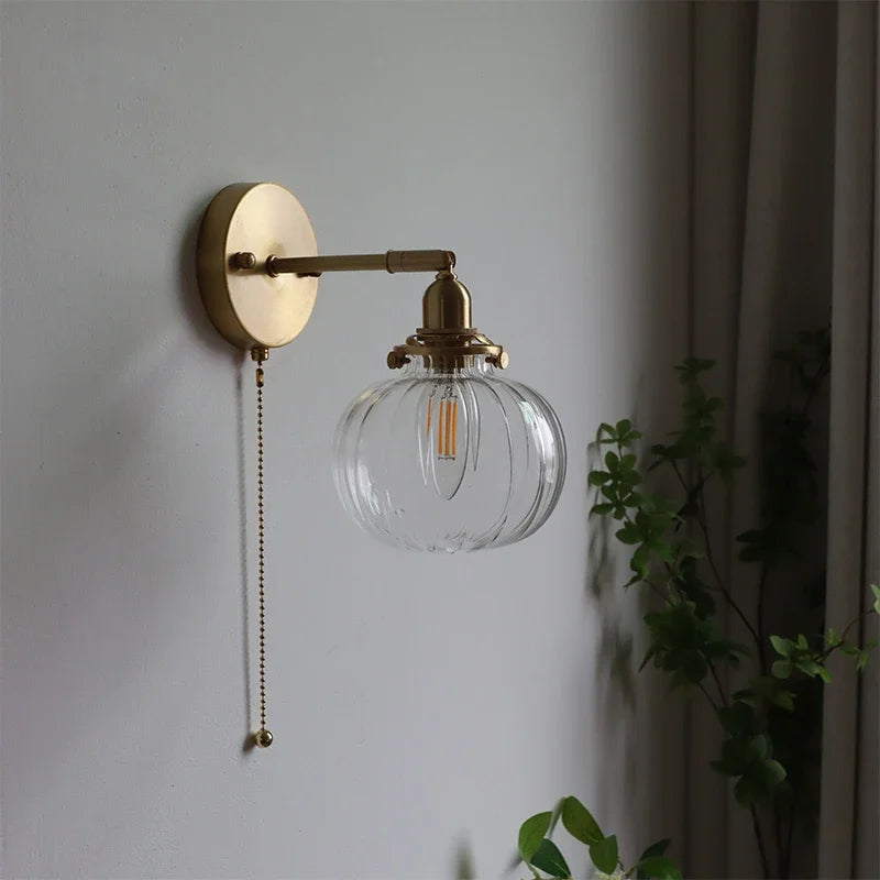 LightCrown - Modern Glass and Metal Wall Sconce