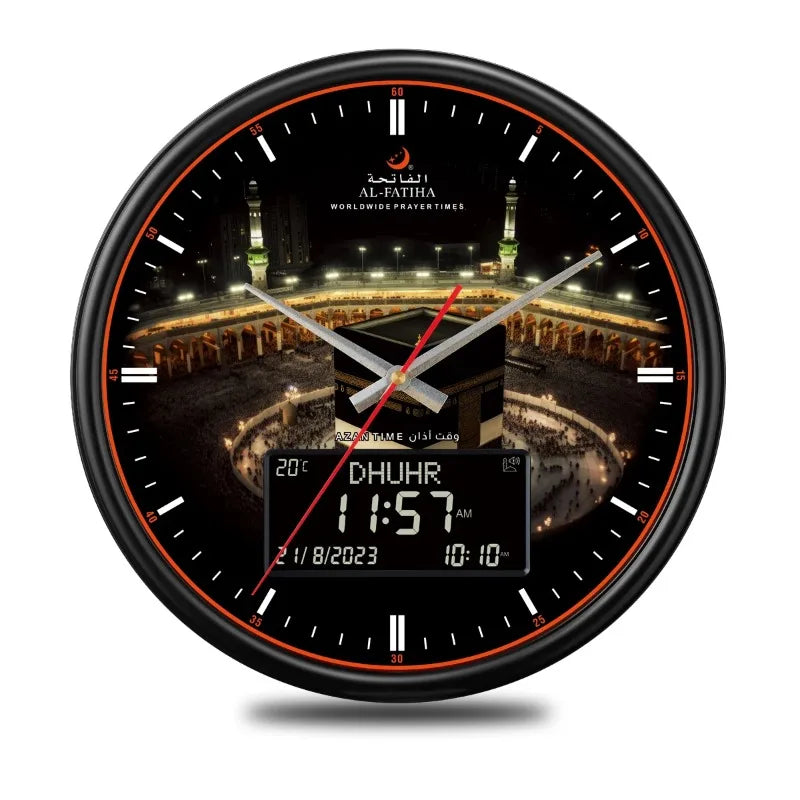 PrayerTime Clock - Smart Wall Clock with Prayer Call Alerts