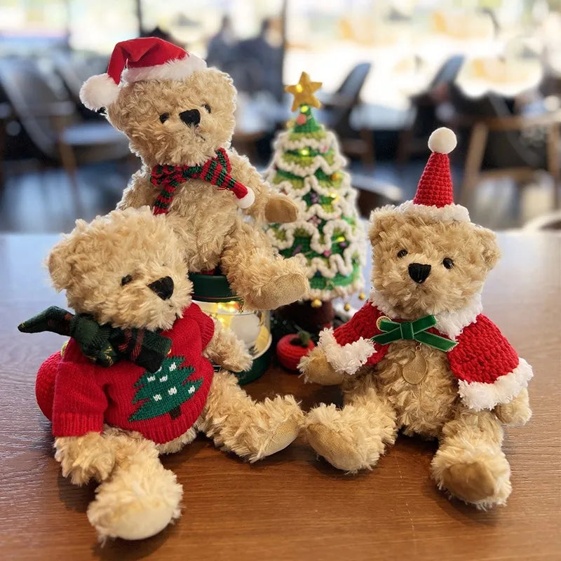 Teddy Bear Plush - Cuddly Companion with Interchangeable Outfit