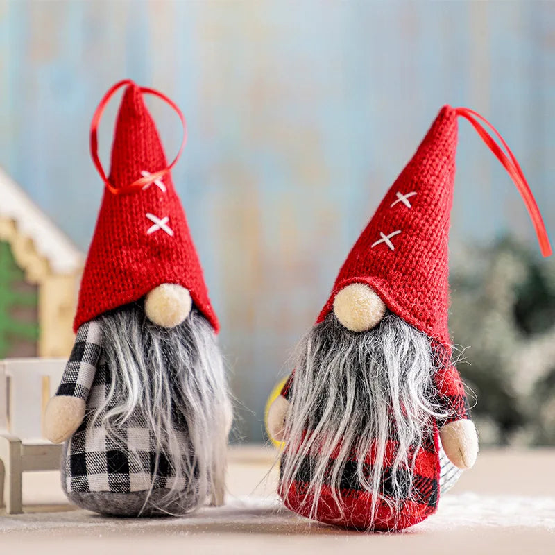 BellNoel - Festive Plush Gnomes with Bells and Holly