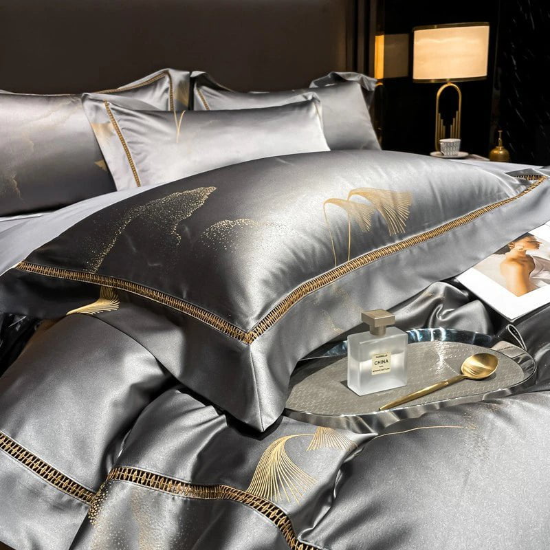 Golden Mist - Luxury Egyptian Cotton Duvet Cover
