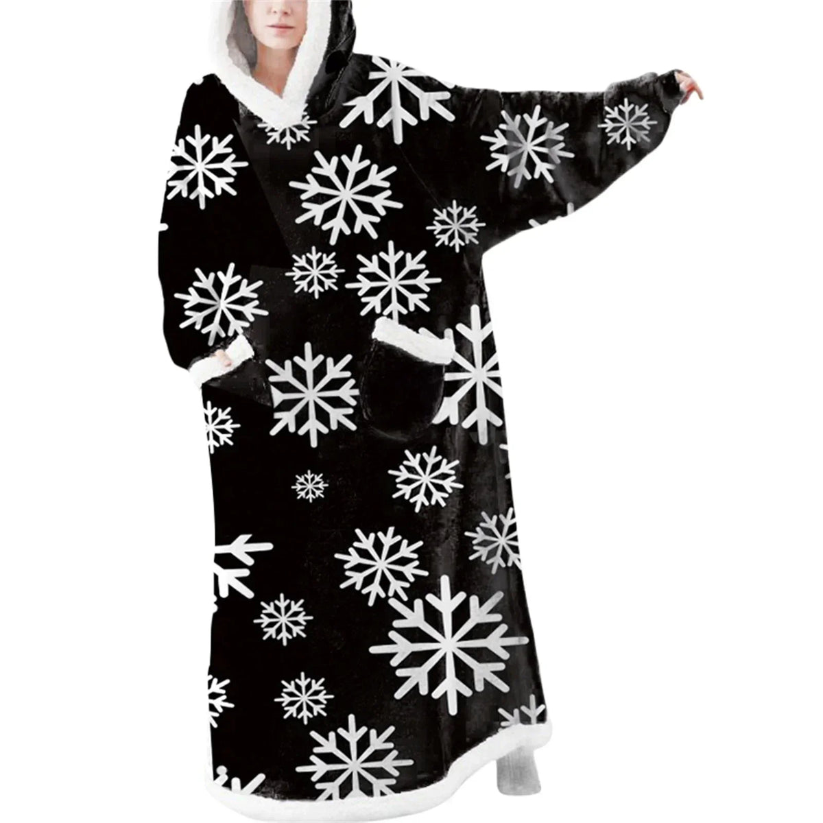 PlushHug - Oversized Soft Plush Hoodie