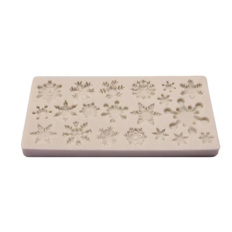 Snowflake Delight - Snowflake Silicone Mold for Winter Treats