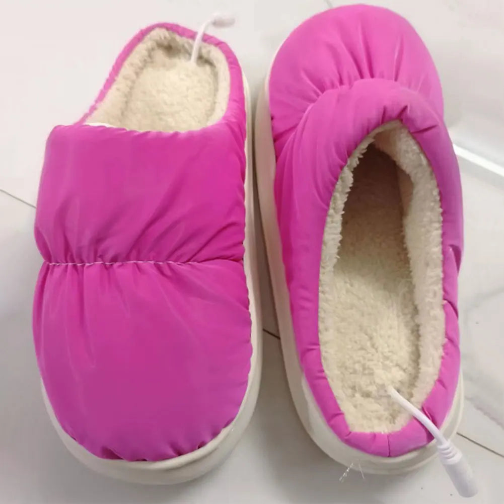 CloudCuddle Comfort Slippers - Plush Heated Slippers for a Cozy Winter