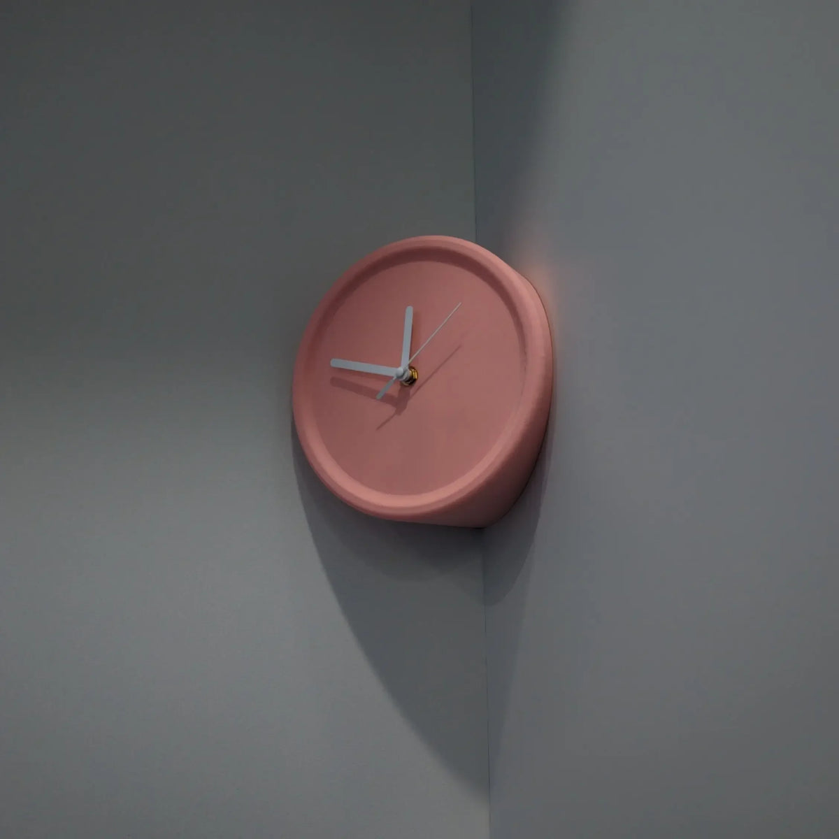 SilentCorner - No-Drill Silent Corner Wall Clock