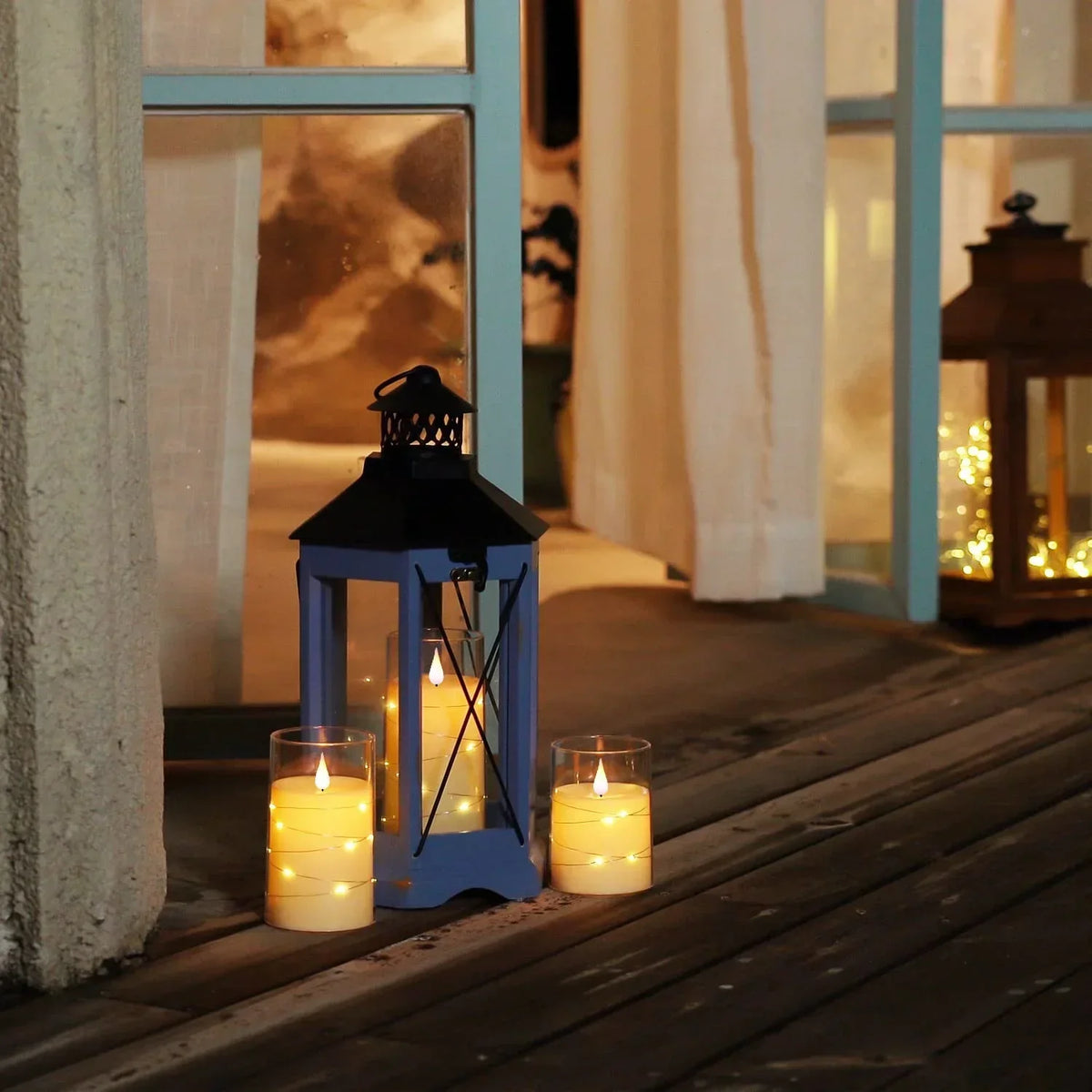 Flameflex - Realistic Flame LED Candles, Set of 3