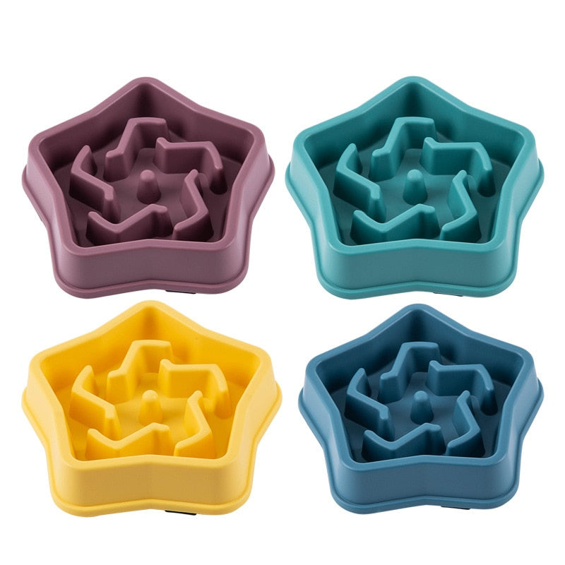 Milo SlowFeeder - Anti-Gulp Slow Feeder Dog Bowl