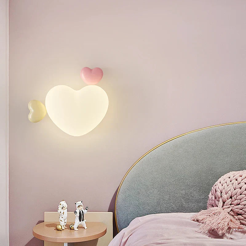 LoveLicht - Pink Cloud LED Wall Light for Kids' Room