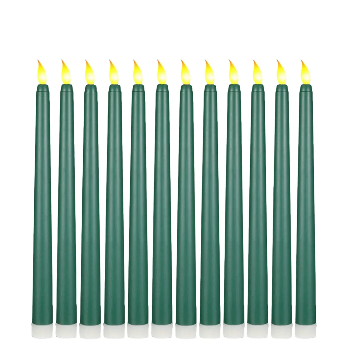 Shadowglow - Elegant Black LED Candles for a Magical Ambience