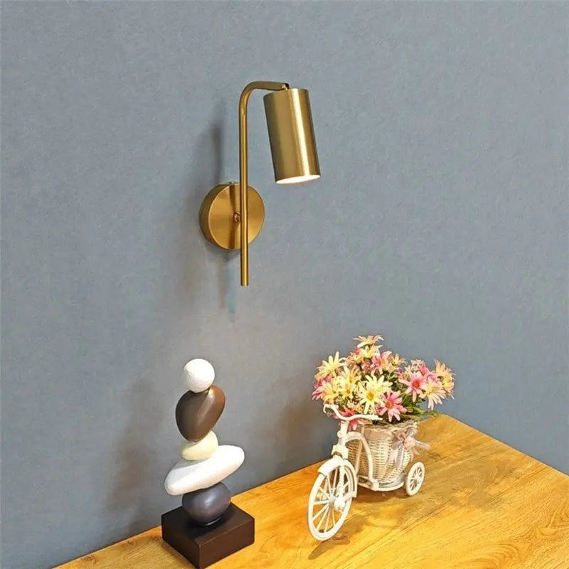 Malmora - Luxury Gold Wall Light for the Bedroom