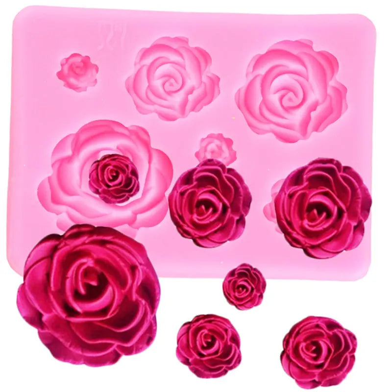MiniRose - Silicone Mold for Detailed Floral Designs
