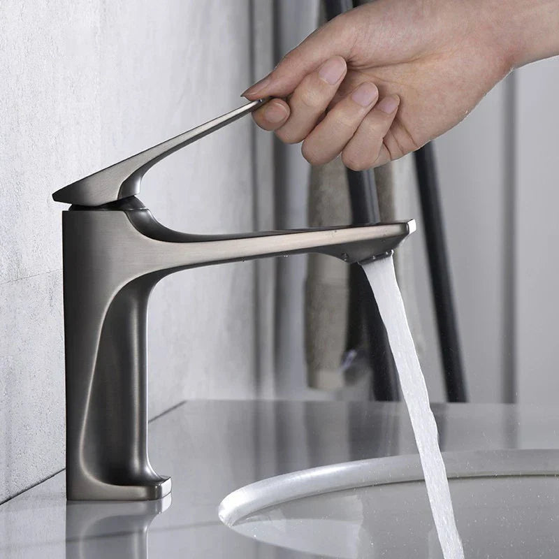 PivotFlow - Elegant Single Lever Bathroom Faucet