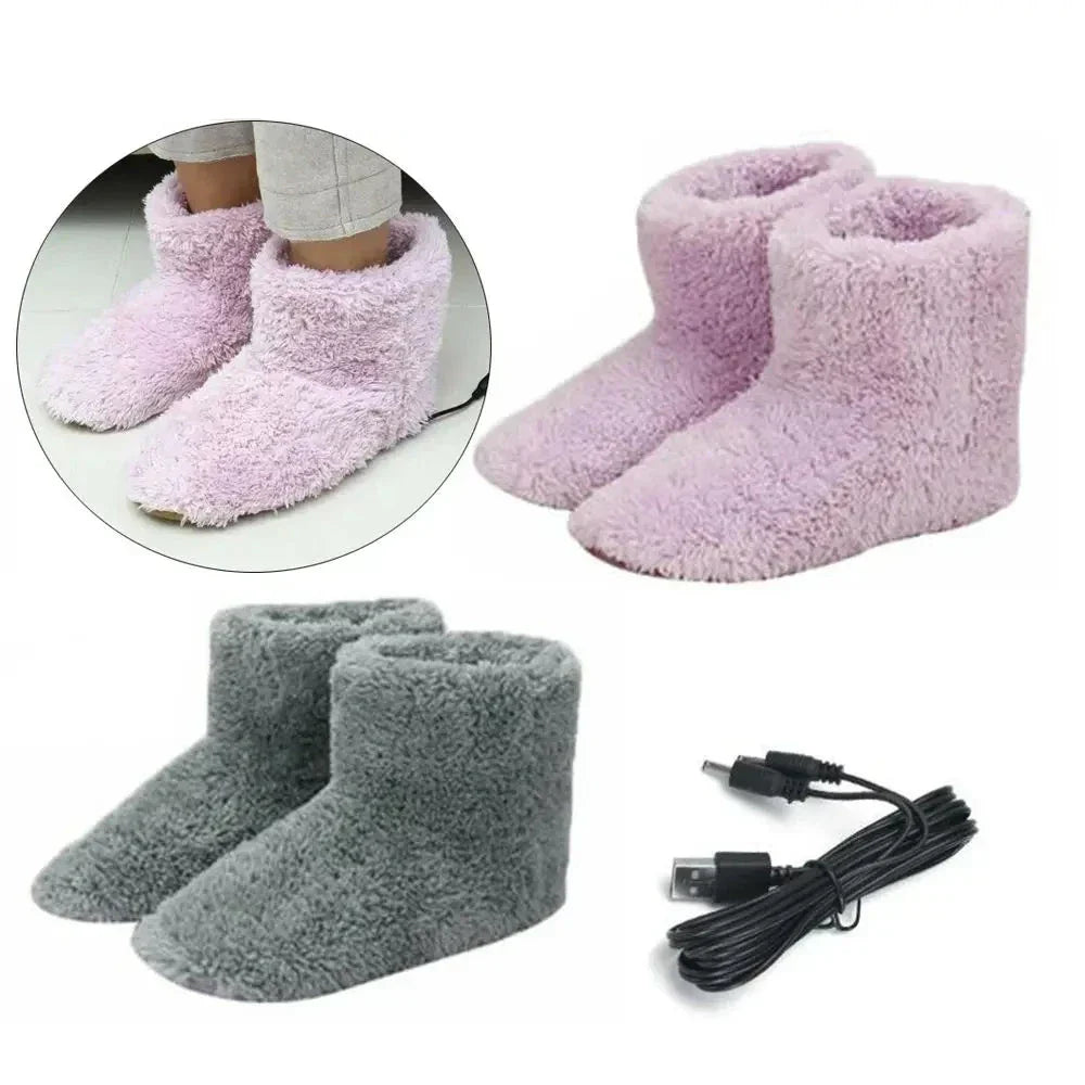 PillowStep Slippers - Luxurious Heated Slippers for Ultimate Winter Comfort