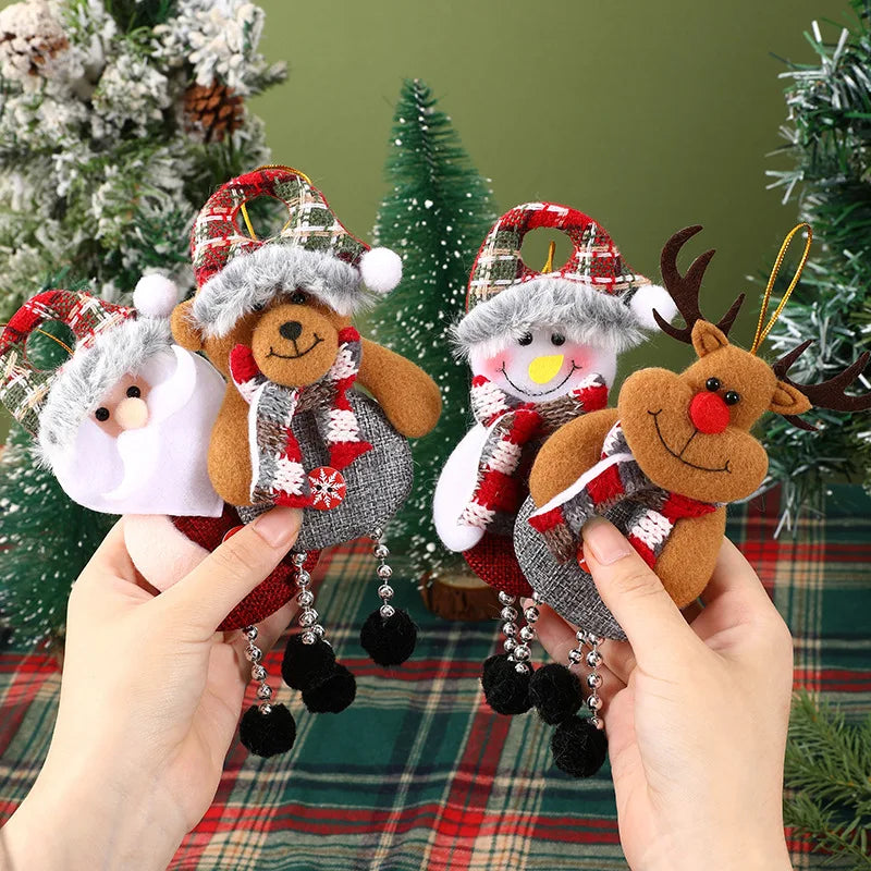 PendentifsFestifs - Christmas Tree Fabric Ornaments