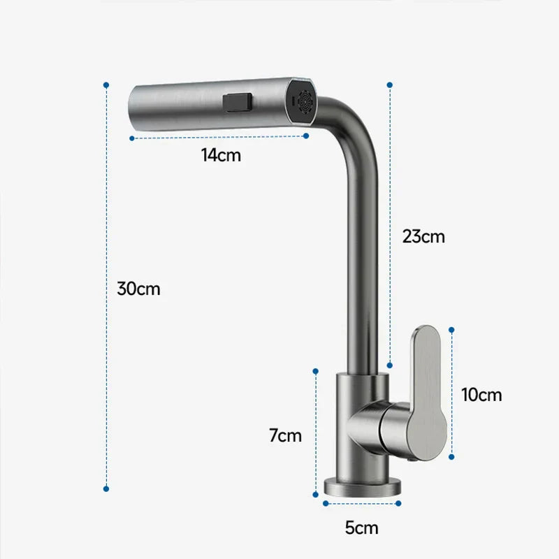 Streamline Faucet - Modern Waterfall Kitchen Faucet