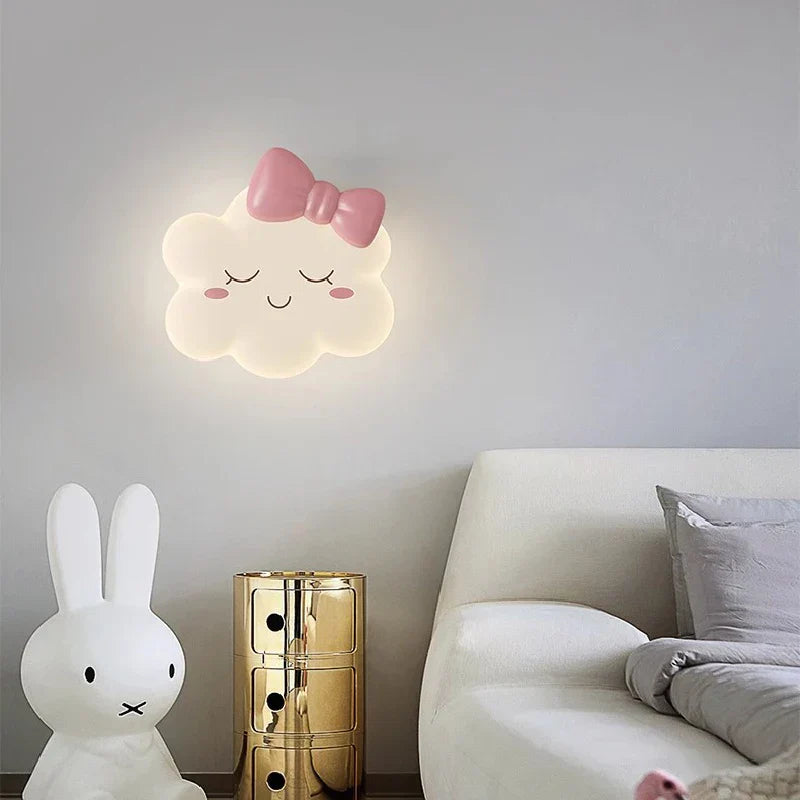 RomanticCloud Lamp - Cloud Wall Sconce for Kids' Bedroom