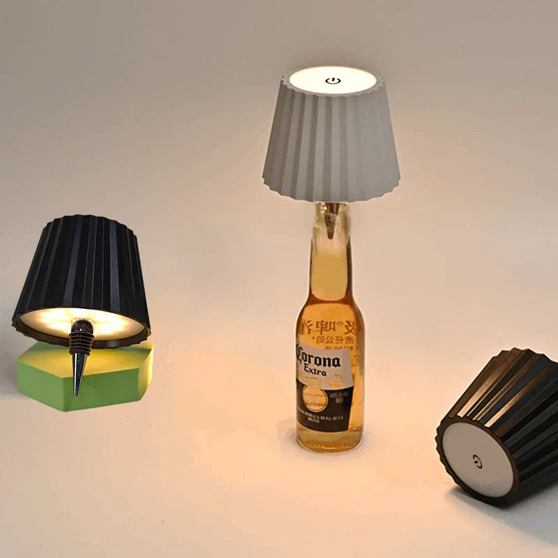 Nomad Light - Cordless Bottle Lamp with Adjustable Lighting