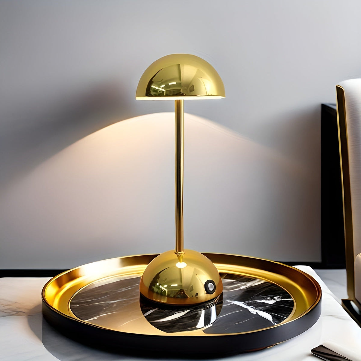 ShineMushroom - Touch-Dimmable Cordless Mushroom Lamp