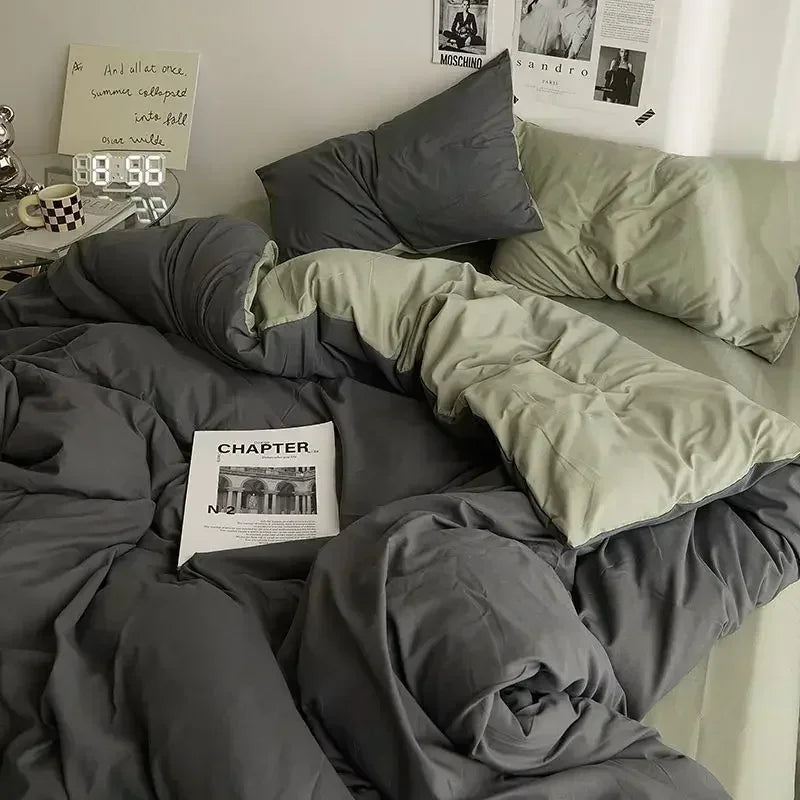 DuoDream Duvet Cover - Elegant Reversible Cover for Cozy Comfort