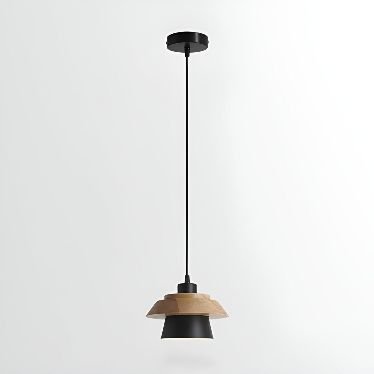 NordicMacaron - Scandinavian Design Pendant Light with Wood Finish