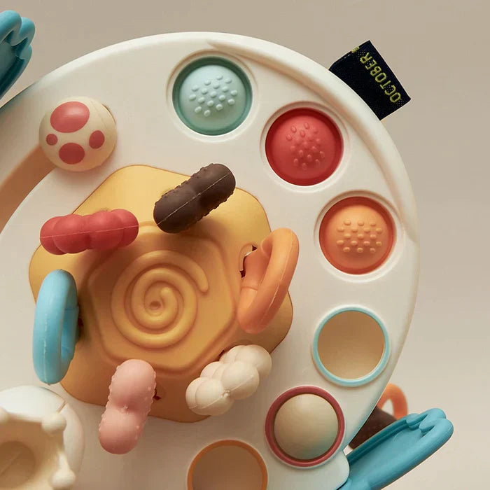 FlexiSpace Toy - Jouet Sensoriel Anneau de Dentition