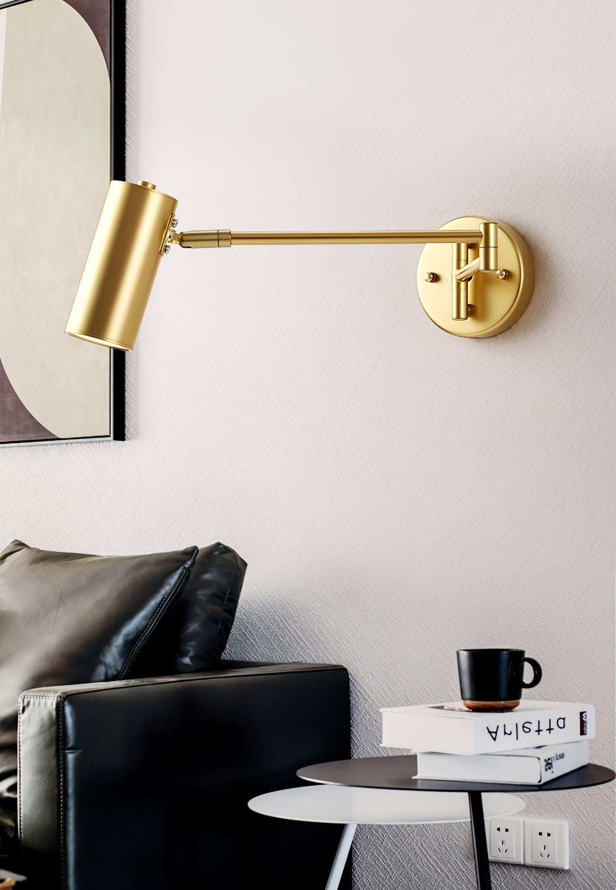 Nexbeam - Sleek Metal and Acrylic Wall Sconce